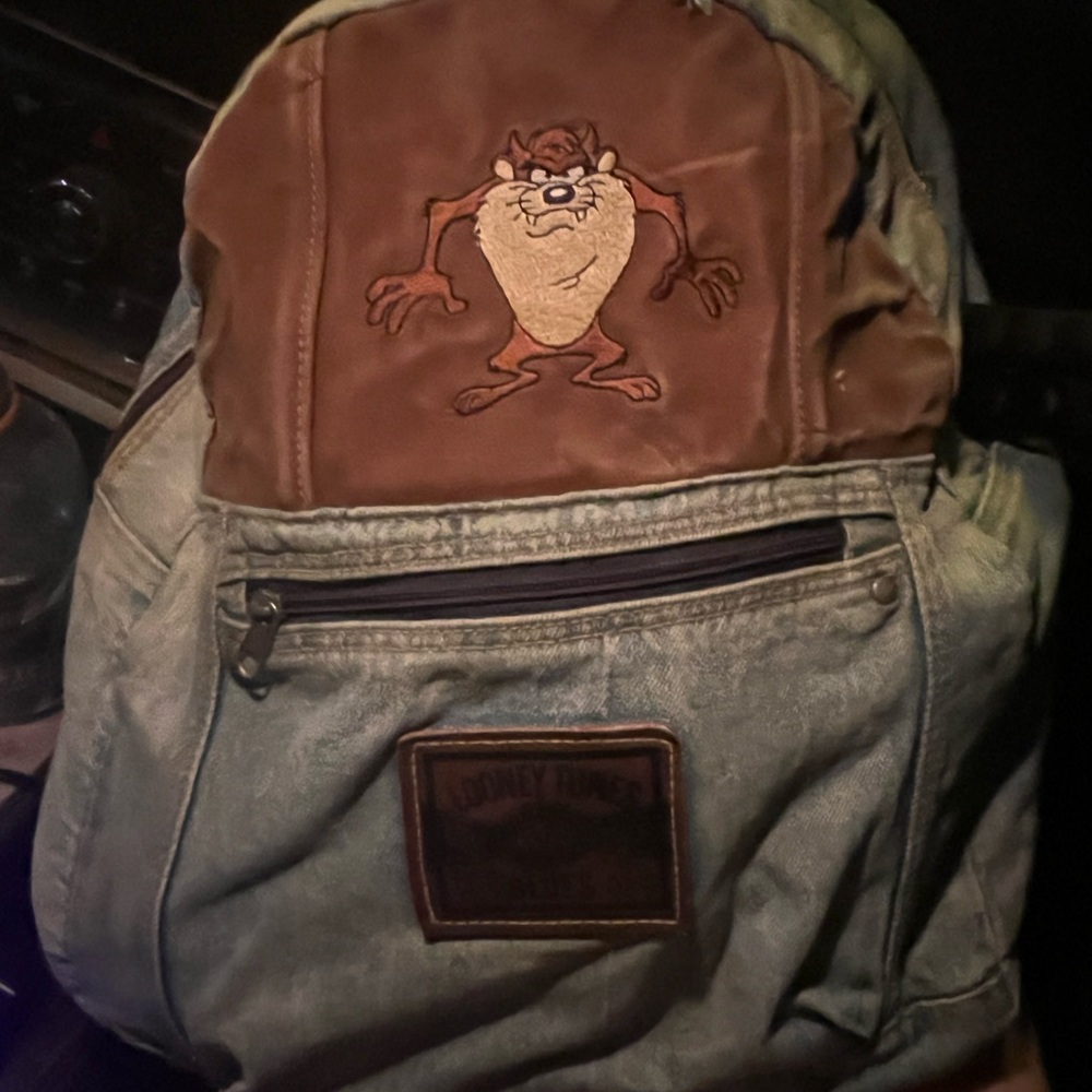 Warner Bros. Taz Backpack - Brown and Gray
